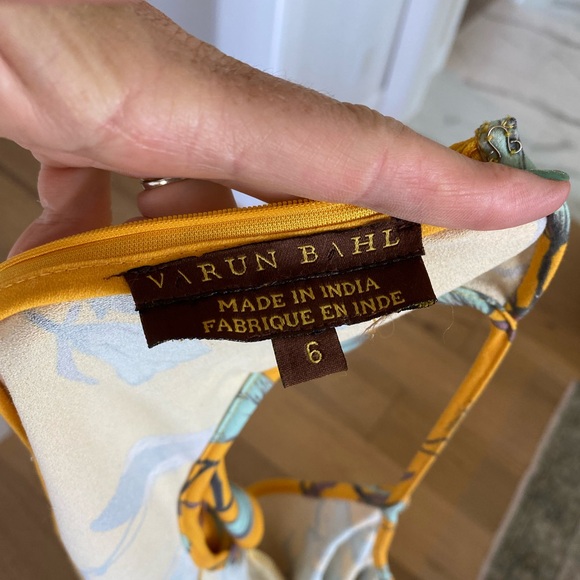 Virun Bahl- anthropology yellow print jumper - Picture 4 of 7